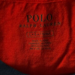 Polo by Ralph Lauren Red Short Sleeve Tee